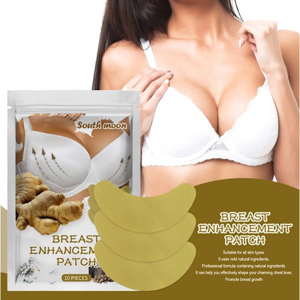 20 st South Moon Fengyun Firming Full Breast Care Ginger Breast Patch Bröstförstoring Bröstlyft