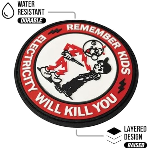Patches til Rygsække, Hjelm, Vest | IBEW, Linjemand, Elektriker, Byggearbejde, Blå Krage Gaver