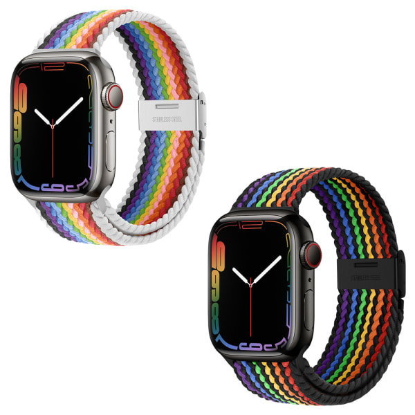 2 stk. Kompatibel med Apple Watch iWatch Remme 42mm 44mm 45mm