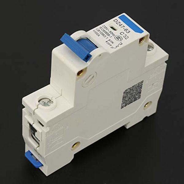 230VAC DZ47-63 1-polet miniatureafbryder afbryder til DC-systemer (32A)