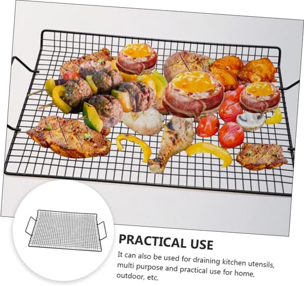 Non-stick BBQ-damper til kager og småkager (generøs)