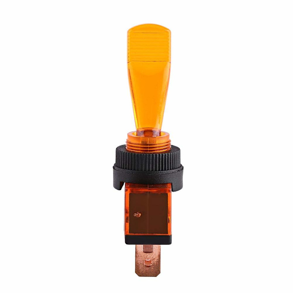 12 stk. vippekontakt, 12V 20A LED tænd/sluk 3-benet SPST LED vippekontakt