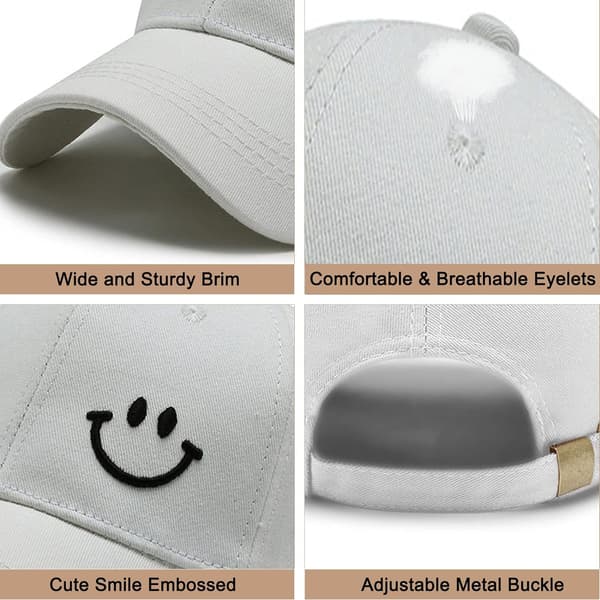 Baseball Cap, Bomull Anti-Sun Baseball Cap, Menn Kvinner Kvinnelig Summ