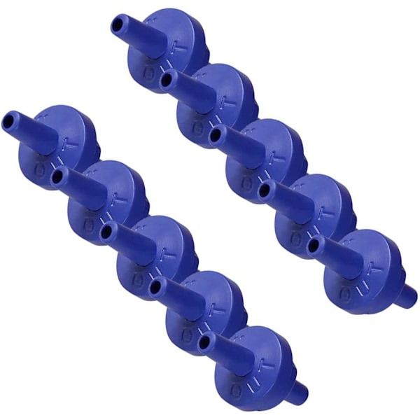 10 stk. Akvarie Luftpumpe Kontraventiler