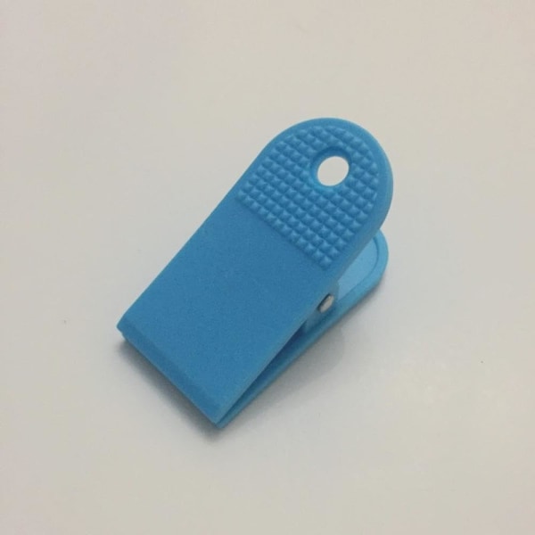 Pakke med 10 58mm Bulldog Clips i Plastik - Sort