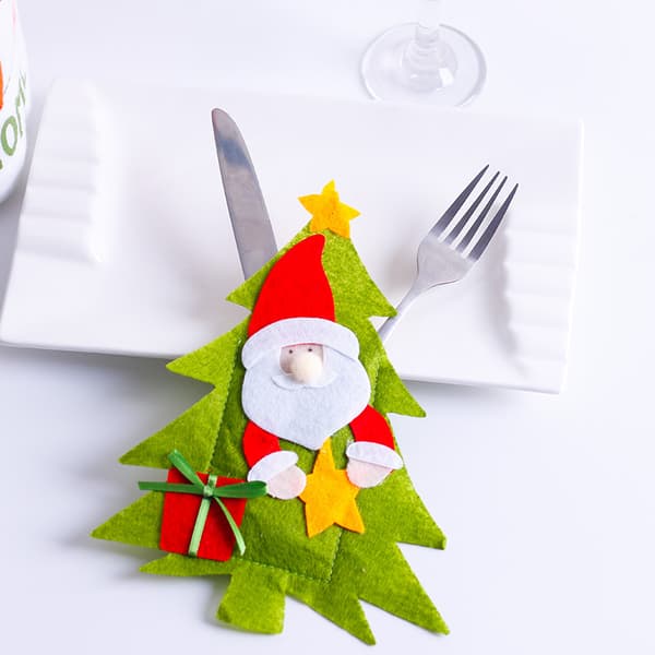 Julebestikpose, Julekniv- og gaffelpose, Julebl