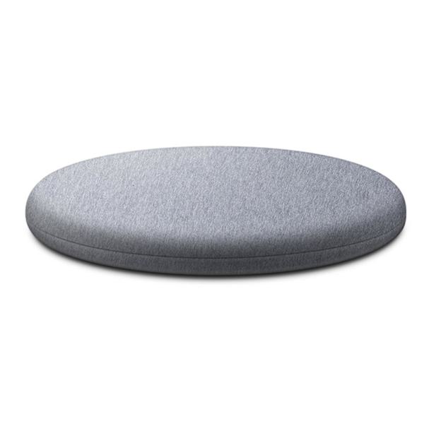 Rund pude i memory foam - behagelig, åndbar og polstret skammel