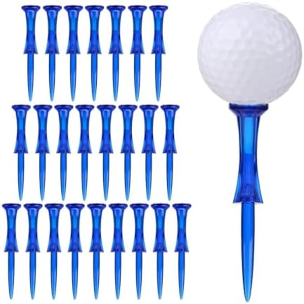 Golf-tees 3-1/4’’ 50 stk. Plastgolf-tees Redusert Friksjon & Sidespin Profesjonelle Ubrytelige Golf-tees Holdbarhet