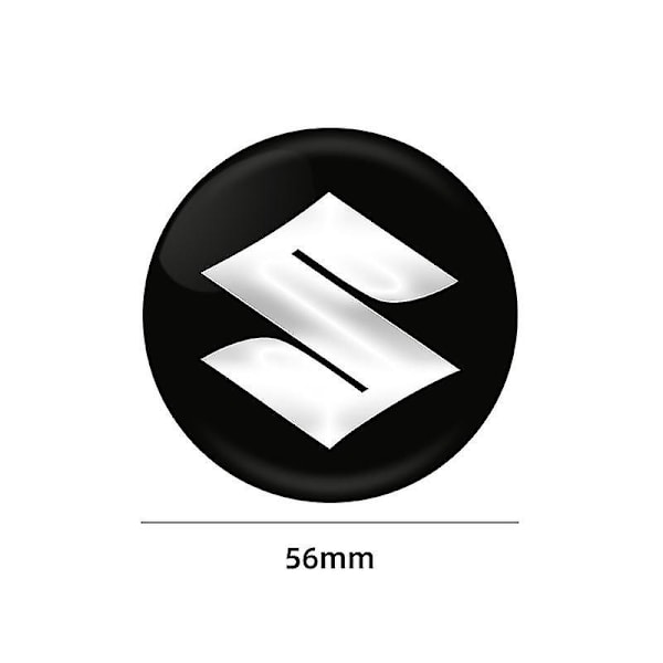 4st 56mm Bilhjul Center Hub Cap Badge Emblem Dekalhjul klistermär