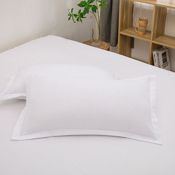 tyynyliina (2 kpl) Puuvillainen tyynyliina 50 x 75 cm White