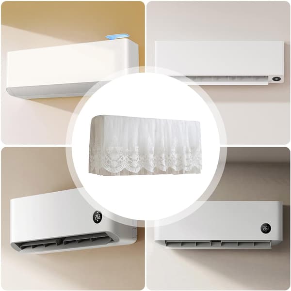 Dammskydd för Mini Split AC – Luftförsvar och skydd för split-luftkonditionering – Dammskydd för inomhusenhet