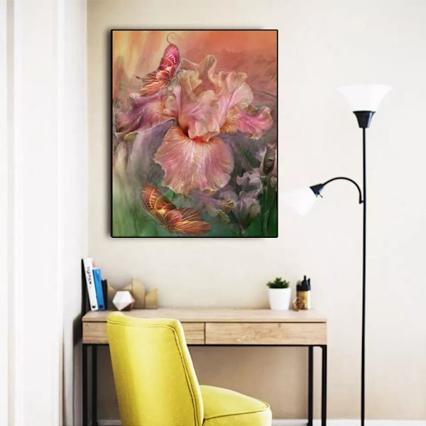 MH-(30x40cm)diy 5d timanttimaalaus kevään jumalatar täysi pora
