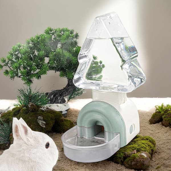 Kattvattendispenser – Illervattendispenser – Automatisk 520 ml hängande trädformad matstation