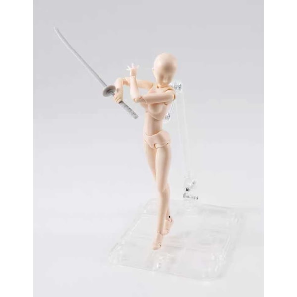 Kunstnerdukker Tegnefigur Mannequin, Kule Actionfigurer Stop Motion Figur med Ledd, Kunst Tegnemodell Menneskekropp