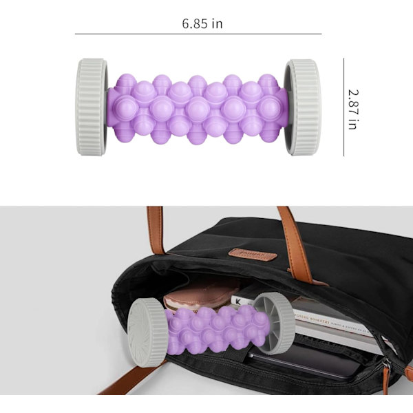 Fodmassage Roller til Plantar Fasciitis, Dyb Vævs Massageværktøj til Plantar Fasciitis, Fod Trigger Point Terapi Refleks
