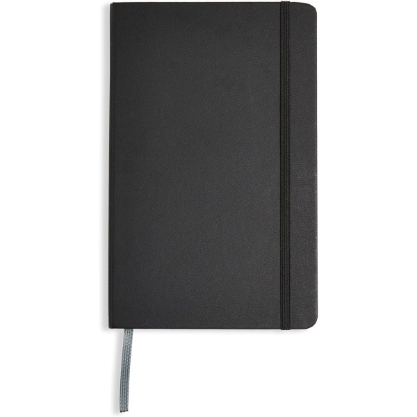 Black Classic Ruled Notebook, Storformat