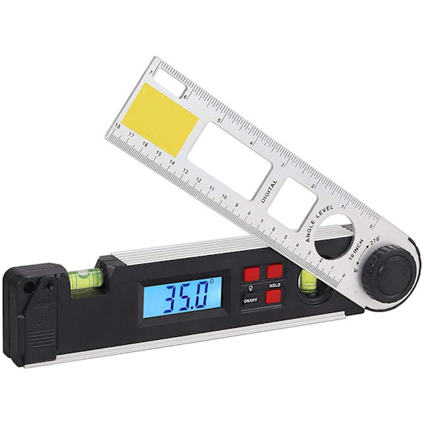 Digital vinkelmätare 0~270° Digital LCD lutningsmätare Vattenpass Vinkelmätare Gauge Mete