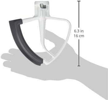 Flex Edge-visp med vippehode, hvit