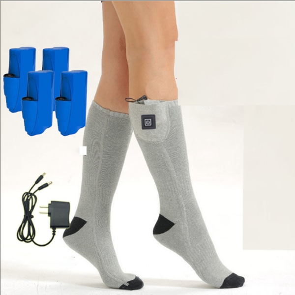 Oppladbare varmesokker, batteridrevne elektriske sokker for meg