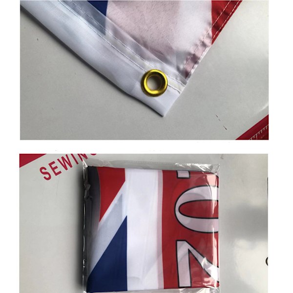 Hennes Majestäts flagga, drottning av Storbritannien minnesflagga, Qu