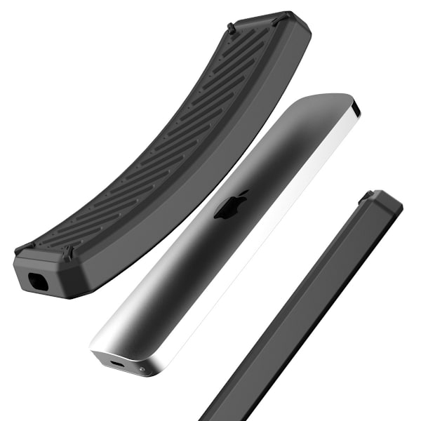 2-pack svart skyddande fodral för Apple TV Siri Remote 2021 -