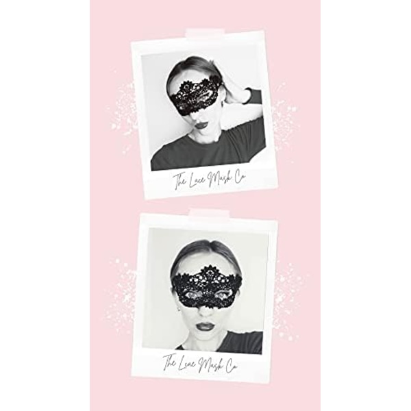 Maskeradmask i spets för kvinnor - Bal, Halloween, Karneval