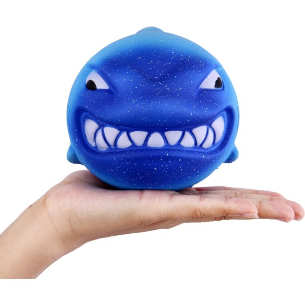 Squeeze Toys Giant Shark Langsomt stigende antistressleker Squishy Kaw