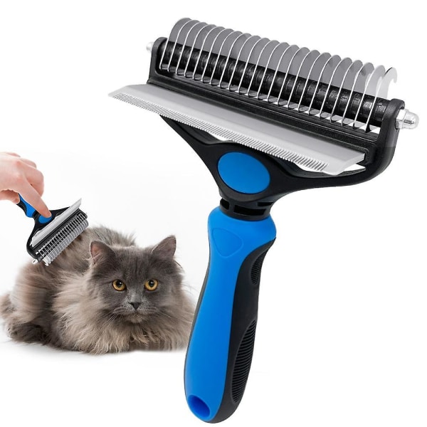 Cat Hund Hair Grooming Clipper Cleaner Brush Sikker fjerning Det