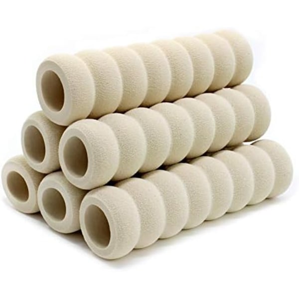 Skyddande dörrhandtagsöverdrag, Mjukt Dörrskydd i Svamp för Barn (Beige)