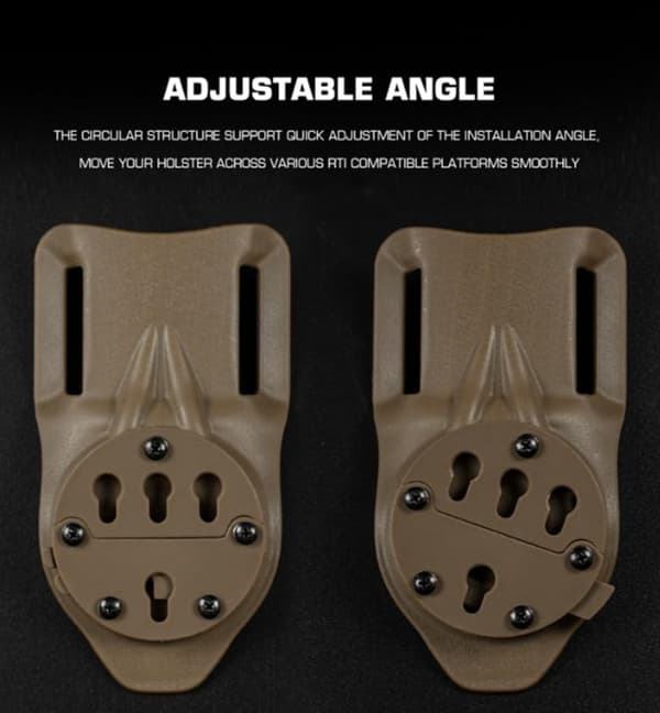 Code G Tactical RTI Duty Mount System Tilbehør Jakt Magasiner Militær Bærbar Utendørs Skyteutstyr Nylon