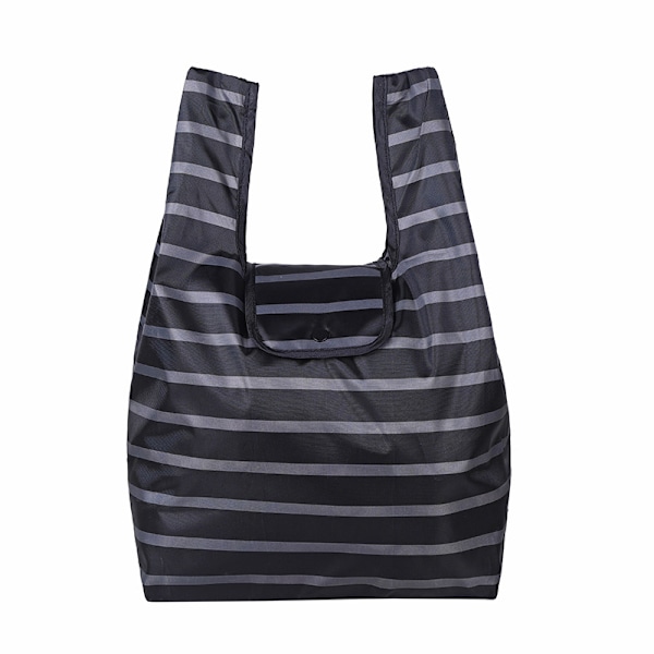 3-pak genanvendelige indkøbsposer, foldbare, vaskbare, polyester, heavy duty tote bags, eco-frie