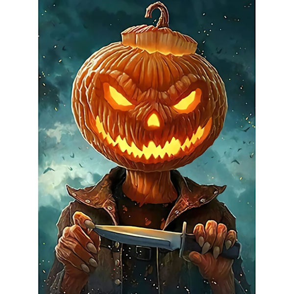5D timanttimaalaus 30x40cm Halloween 3