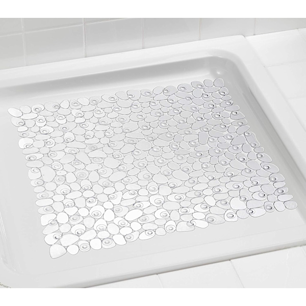 Paradise Antracit Duschmatta - halkfri, sugkopp, PVC,