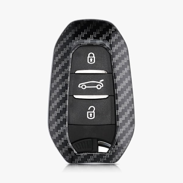 Bilnyckeltillbehör Kompatibelt med Peugeot Citroen Smartkey (Endast Keyless Go) 3-knapp - Hårdplast