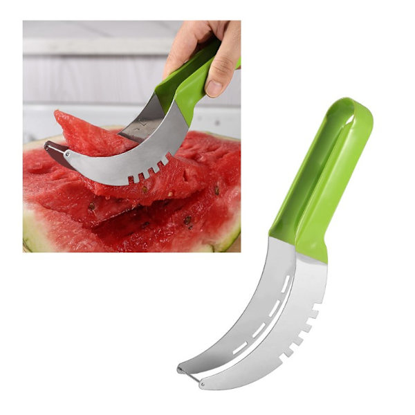 Melon skärare, vattenmelonskärare - Rostfritt stål