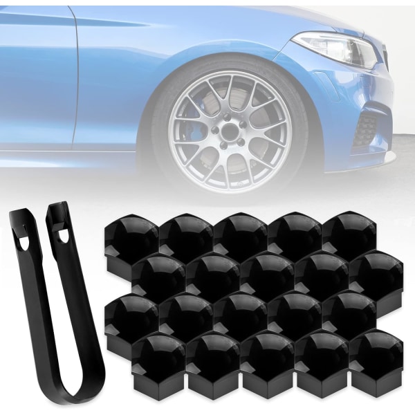 （Ø 19mm）20pcs Wheel Nut Covers for Car Conversion with Nut Tools