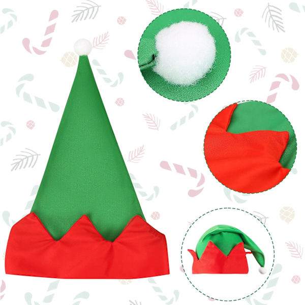 Tomteförkläde Jultomteförkläde Santa Tomtehattar för Vuxna April Fools Day Fars Dag Födelsedagspresenter