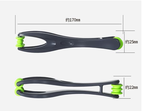 17x2.5cm Fingermassageapparat Dubbelsidig Hand
