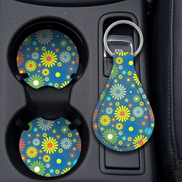 4 st Hippie Rattmuff, 15 tum Bilskydd