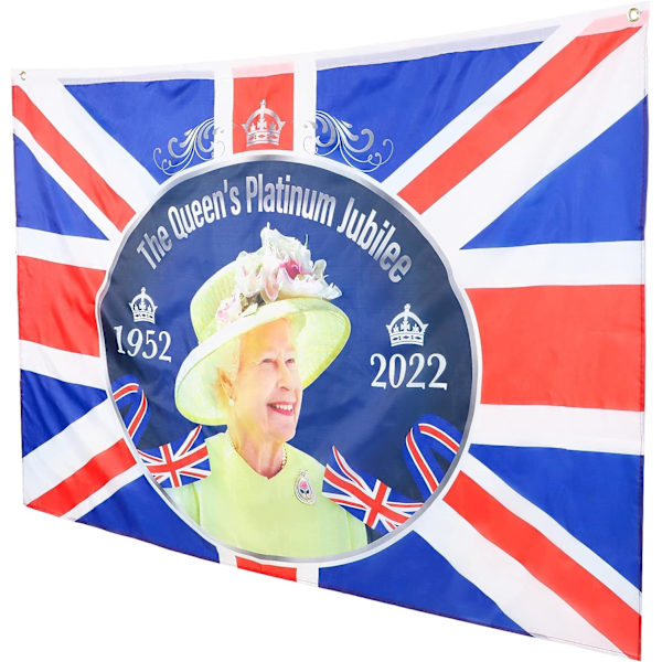 5ft X 3ft (150cm X 91cm) Kuningattaren Platinajuhlan Union Jack
