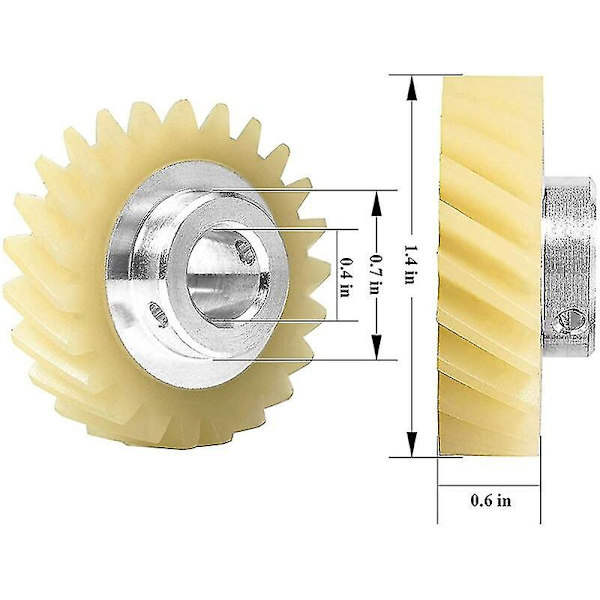 W10112253 Auger Mixer Ersättningsdel Passar Perfekt för KitchenAid