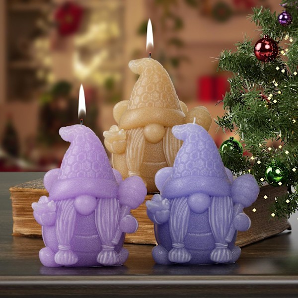 1 st Santa Claus-form, Jultomteform, Julform, Julstearinform, Resinform, Leraform, Smycken i Resin