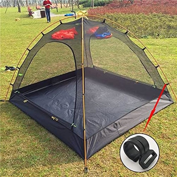20 stk. C-formede teltstangklemmer i plast for campingmarkise, svarte teltdekselklemmer, festeklips for fotturer