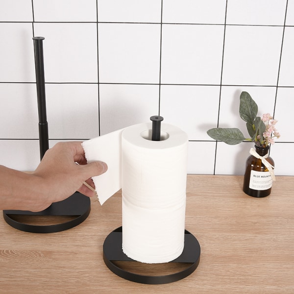 1 stk. Retrekkbar Papirhåndkleholder, Rustfritt Stål Papir T