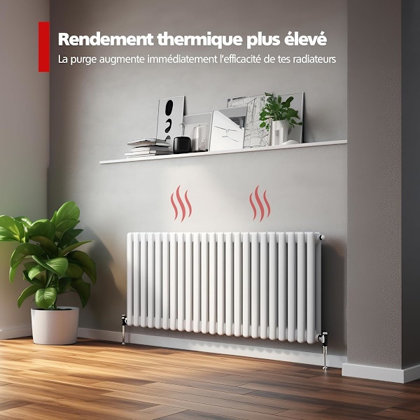 30 st Silver Radiatoravluftningsnycklar Kraftiga Avluftningsnycklar i Aluminium för Många Element - Praktisk Avluftningsnyckel för Värmare