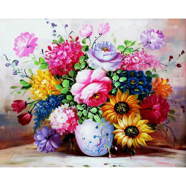 30x40 cm 5D DIY Full Diamond Painting, Living Room Landscape diam
