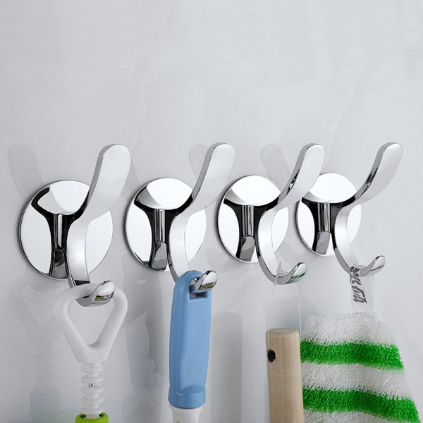 2 Pack Bath Robe Towel Hooks Stick On Towel Hooks Robe Hooks Stai