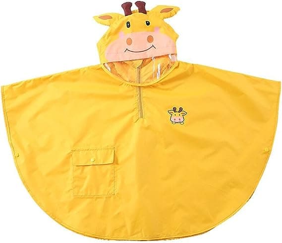 Barneponcho Regn Unisex Vann
