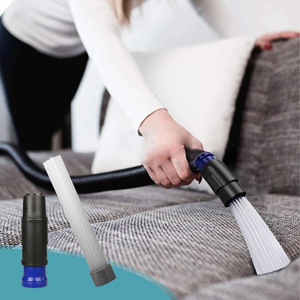 Dammsugarmunstycke i flera delar, Allround dammborste, Dammsugartillbehör, Dammsugarborsttillbehör för dammsugare för ventilationsöppningar D