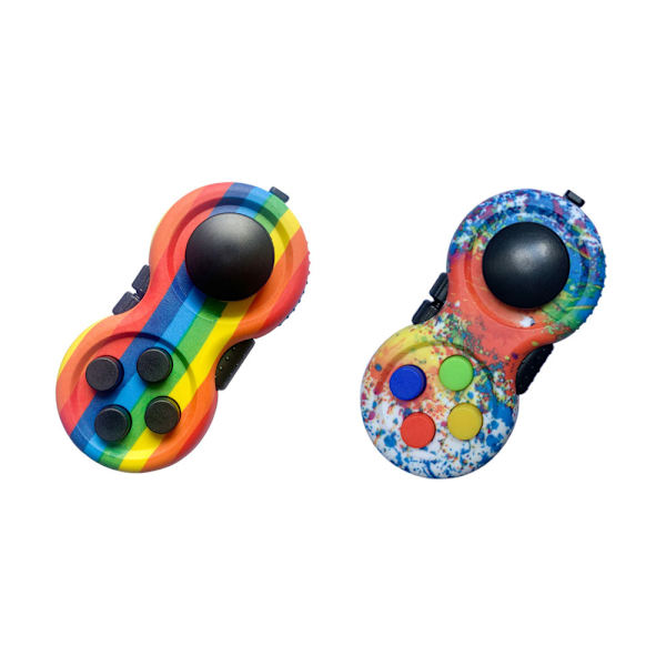 Fidget-lelut stressiä vastaan (väri, 2 kpl), Fidget-lelut stressiä vastaan